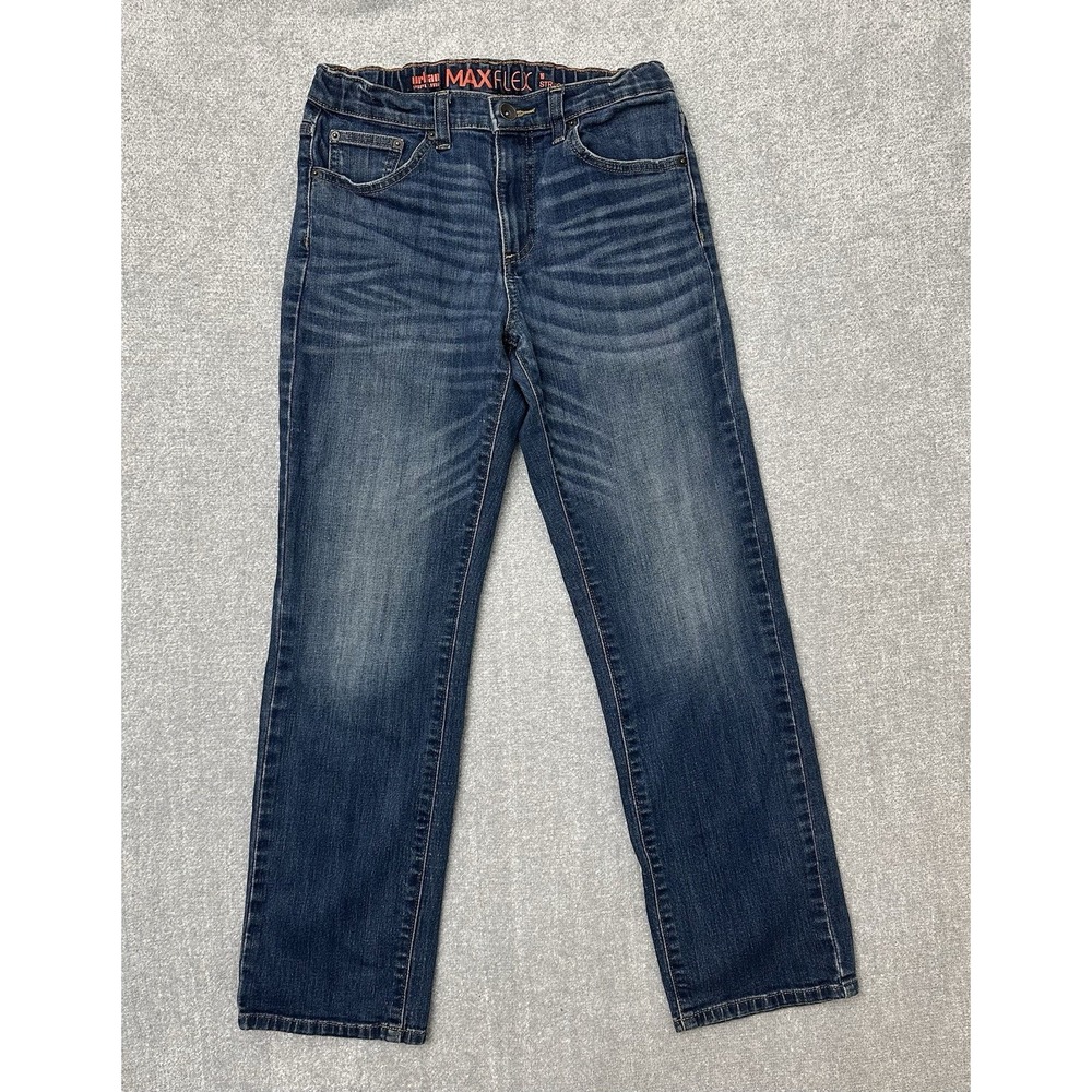 Boy's Youth Size 16 Straight Urban Pipeline Max flex Blue‎ Jeans